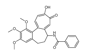 N-benzoyldeacetylcolchiceine结构式