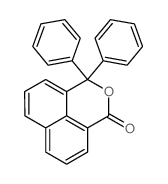 3,3-diphenyl-1h,3h-benzo[de]isochromen-1-one结构式