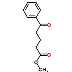 4-苯甲酰基丁酸甲酯结构式