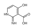 3-Pyridinecarboxylicacid,2-amino-4-hydroxy-(9CI)结构式