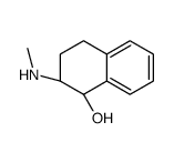 (1S,2S)-2-(methylamino)-1,2,3,4-tetrahydronaphthalen-1-ol结构式