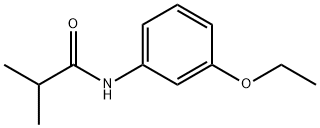 PropanaMide, N-(3-ethoxyphenyl)-2-Methyl- Structure