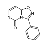 3-phenyl-6,8a-dihydro-5H-[1,2,4]oxadiazolo[4,5-c]pyrimidin-5-one结构式