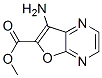 Furo[2,3-b]pyrazine-6-carboxylic acid, 7-amino-, methyl ester (9CI) picture