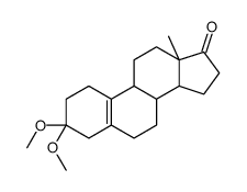 Estr-5(10)-en-17-one,3,3-dimethoxy- Structure