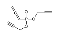 1-bis(prop-2-ynoxy)phosphorylpropa-1,2-diene Structure