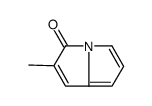 3H-Pyrrolizin-3-one,2-methyl-(9CI)结构式