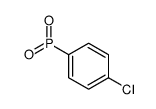(4-chlorophenyl)-oxido-oxophosphanium结构式