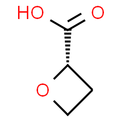 (S)-氧杂环丁烷-2-甲酸结构式