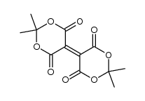 2-(4,4-dimethyl-2,6-dioxo-3,5-dioxan-1-ylidene)-5,5-dimethyl-4,6-dioxa-1,3-cyclohexanedione Structure