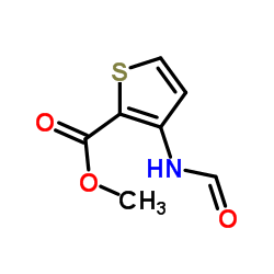 METHYL 3-ISOCYANATOTHIOPHENE-2-CARBOXYLATE结构式