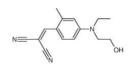 3-methyl-4-(2,2-dicyanoethenyl)-N-ethyl-N-hydroxyethylaniline Structure