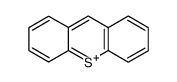 thioxanthenyl carbocation Structure