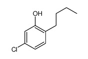 2-butyl-5-chlorophenol Structure