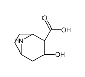 (1S,3S,4R,5R)-3-hydroxy-8-azabicyclo[3.2.1]octane-4-carboxylic acid结构式