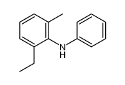 2-ethyl-6-methyl-N-phenylaniline结构式