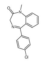 diazepam Structure