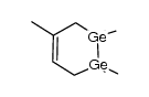 1,1,2,2,4-pentamethyl-1,2-digermacyclohex-4-ene结构式