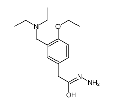 2-[3-(diethylaminomethyl)-4-ethoxyphenyl]acetohydrazide Structure