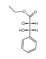 ethyl 2-chloro-3-hydroxy-3-phenylpropanoate Structure