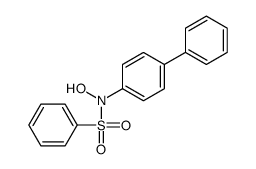 N-4-Biphenylyl-N-hydroxybenzenesulfonamide结构式