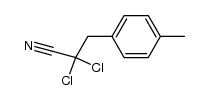 2,2-Dichlor-3-p-tolyl-propionitril Structure