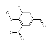 3-Fluoro-4-methoxy-5-nitrobenzaldehyde picture