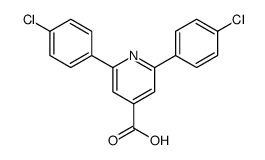 2,6-bis(4-chlorophenyl)-4-pyridinecarboxylic acid picture