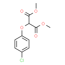 DIMETHYL 2-(4-CHLOROPHENOXY)MALONATE structure