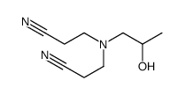 3-[2-cyanoethyl(2-hydroxypropyl)amino]propanenitrile Structure