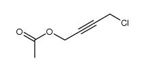 ω-chlorobutyn-2-yl acetate结构式