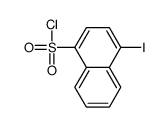 4-iodonaphthalene-1-sulfonyl chloride Structure