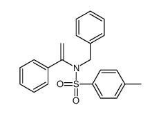 N-benzyl-4-methyl-N-(1-phenylethenyl)benzenesulfonamide结构式