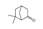 6,6-dimethyl-2-norbornanone结构式