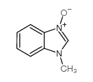 1H-Benzimidazole,1-methyl-,3-oxide(9CI) structure