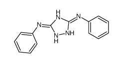 3-N,5-N-diphenyl-1H-1,2,4-triazole-3,5-diamine结构式