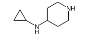 CYCLOPROPYL-(R)-PYRROLIDIN-3-YL-AMINE Structure