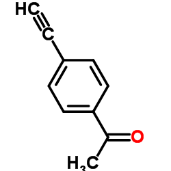 4-乙炔基苯乙酮结构式