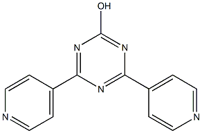 4,6-bis(4-pyridyl)-1,3,5-triazin-2-ol Structure