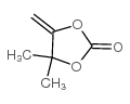 4,4-dimethyl-5-methylene-1,3-dioxolan-2-one结构式
