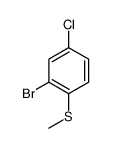 2-bromo-4-chloro-1-methylsulfanylbenzene picture