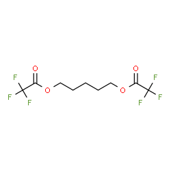 Bis(trifluoroacetic acid)pentamethylene ester结构式