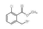 Methyl 2-bromomethyl-6-chlorobenzoate Structure