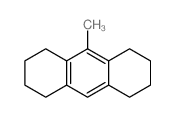 Anthracene,1,2,3,4,5,6,7,8-octahydro-9-methyl-结构式