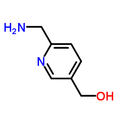 3-Pyridinemethanol,6-(aminomethyl)-(9CI) structure