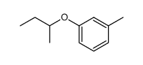 (+/-)-2-m-tolyloxy-butane结构式