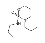 2-oxo-N,3-dipropyl-1,3,2λ5-oxazaphosphinan-2-amine结构式