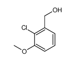 (2-chloro-3-methoxyphenyl)methanol结构式