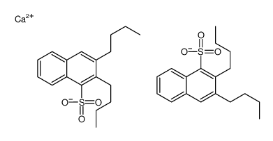calcium bis(dibutylnaphthalenesulphonate)结构式