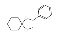 2-phenyl-1,4-dioxaspiro[4.5]decane结构式